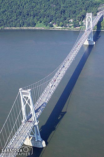 Aerial View Of Mid Hudson Bridge